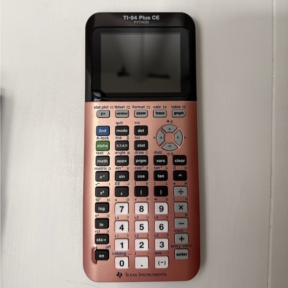 Texas Instruments Other - Texas Instruments TI-84 Plus CE Python in Rose Gold Calculator